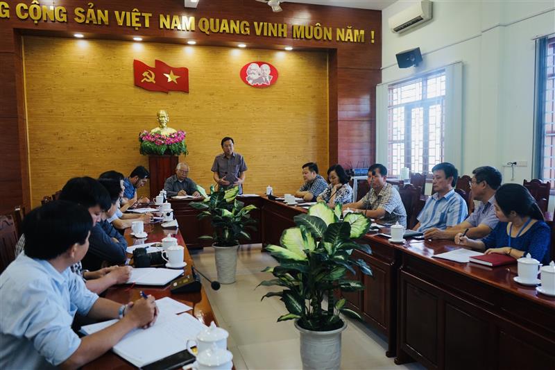 Toàn cảnh buổi làm việc