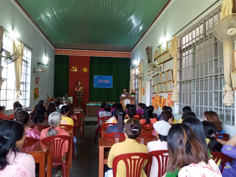 Tọa đàm nhân kỷ niệm Ngày Quốc tế phụ nữ 8/3 tại TDP 3C, thị trấn Đạ Tẻh