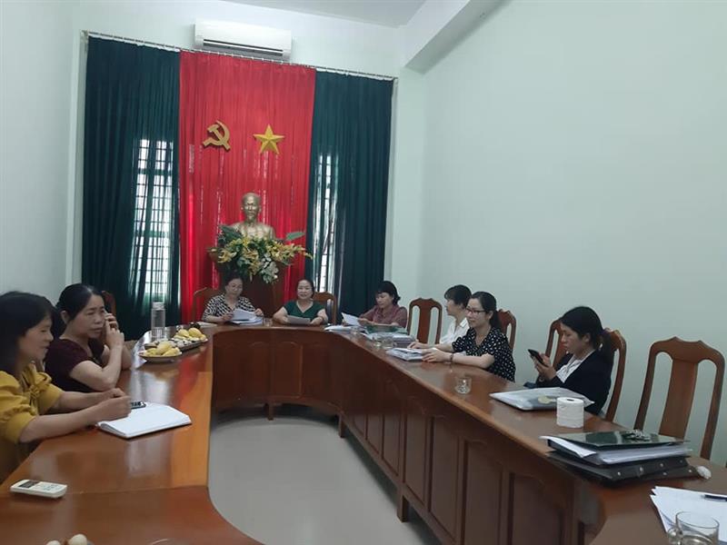 Hội LHPN Tỉnh Lâm Đồng kiểm tra hoạt động công tác Hội và phong trào phụ nữ tại Hội LHPN huyện Đạ Tẻh