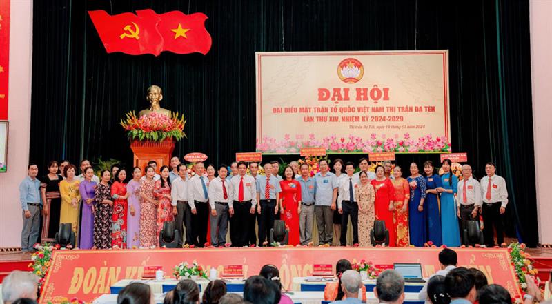 Mặt trận Tổ quốc Việt Nam thị trấn huyện Đạ Tẻh được chọn tổ chức Đại hội điểm để rút kinh nghiệm triển khai trong toàn huyện
