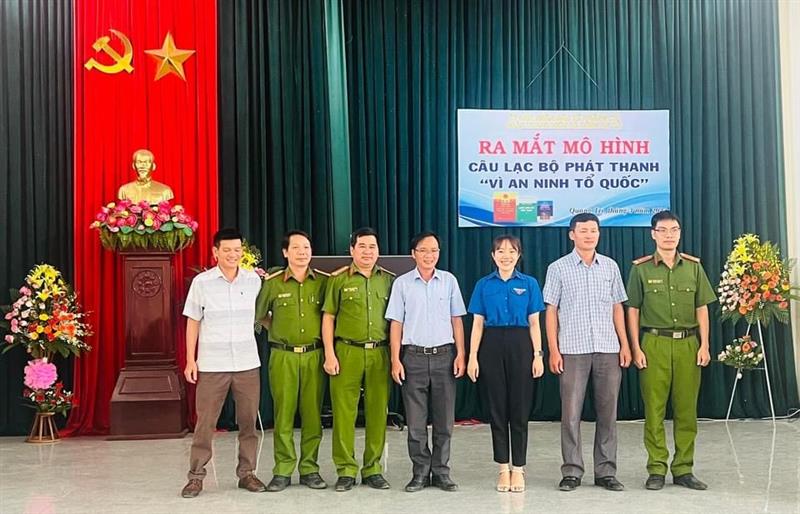 Đoàn xã Quảng Trị phối hợp tổ chức ra mắt Câu lạc bộ “Phát thanh vì an ninh tổ quốc”